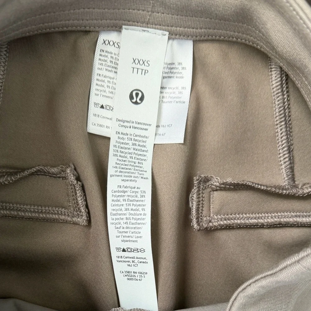 Lululemon Softstreme Pintuck Mid-Rise Pant XXXS/TTP